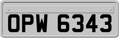 OPW6343