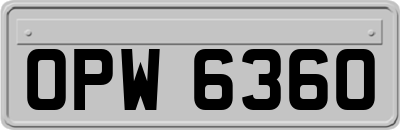OPW6360
