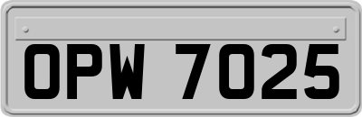 OPW7025