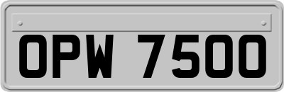 OPW7500