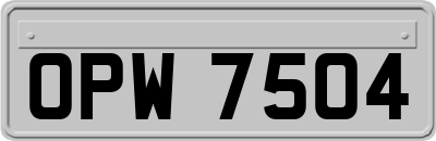 OPW7504