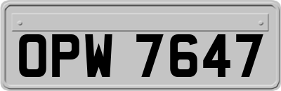 OPW7647