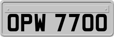 OPW7700