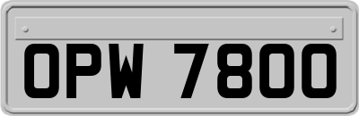 OPW7800