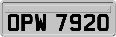 OPW7920