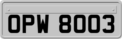OPW8003