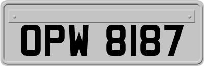 OPW8187