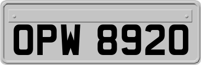 OPW8920