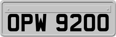 OPW9200