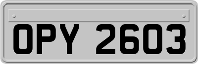 OPY2603