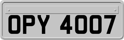 OPY4007