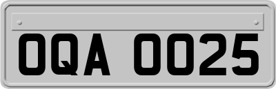 OQA0025