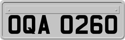 OQA0260