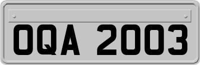 OQA2003