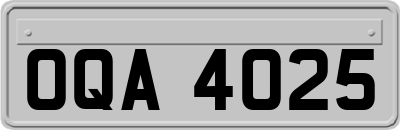 OQA4025
