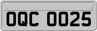 OQC0025