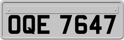 OQE7647