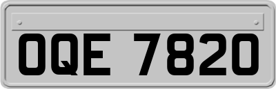 OQE7820
