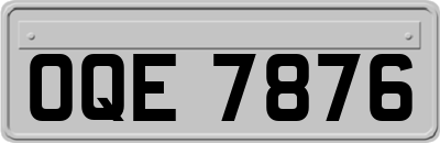 OQE7876