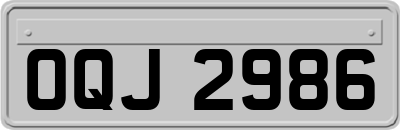 OQJ2986