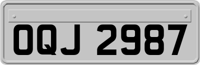 OQJ2987