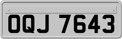 OQJ7643