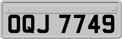 OQJ7749