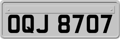 OQJ8707