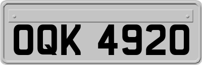 OQK4920