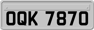 OQK7870