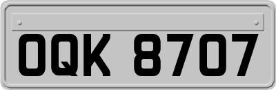 OQK8707