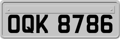 OQK8786
