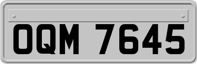 OQM7645