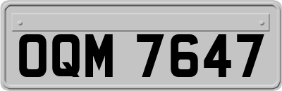 OQM7647