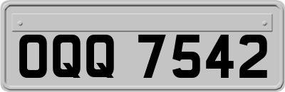 OQQ7542