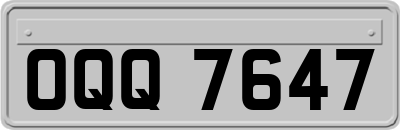 OQQ7647