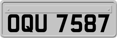 OQU7587