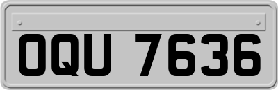 OQU7636