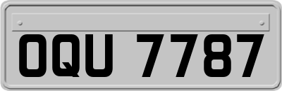 OQU7787