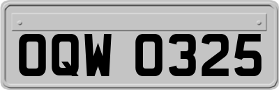 OQW0325