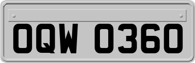 OQW0360