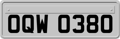 OQW0380