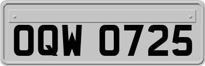 OQW0725