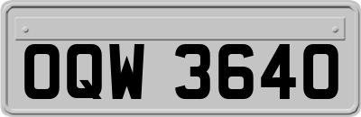 OQW3640