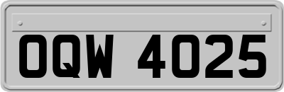 OQW4025