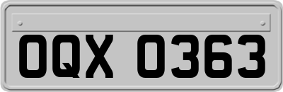 OQX0363
