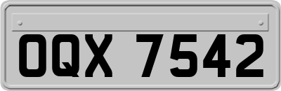 OQX7542