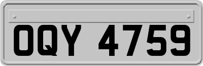 OQY4759