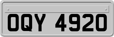 OQY4920