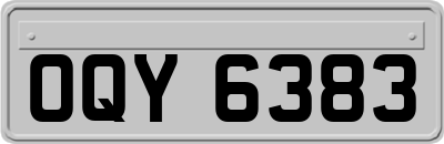 OQY6383